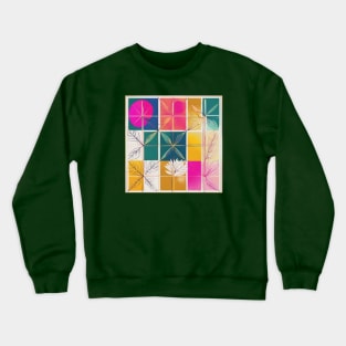 Abstract Botanical Art Crewneck Sweatshirt